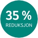 35% Reduksjon