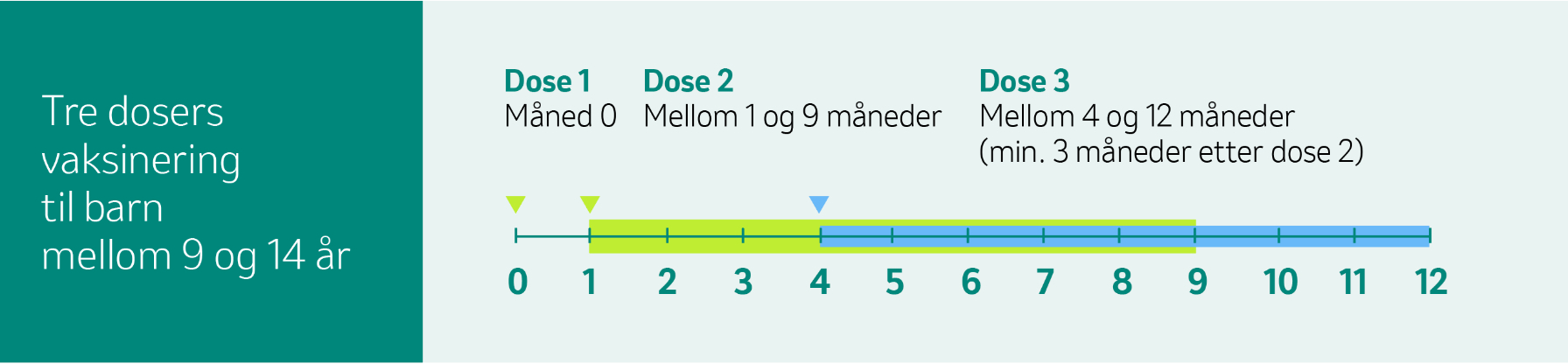 gardasil 9, dosering 2